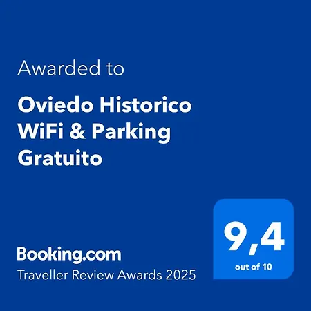 Lägenhet Historico Wifi & Parking Gratuito Oviedo