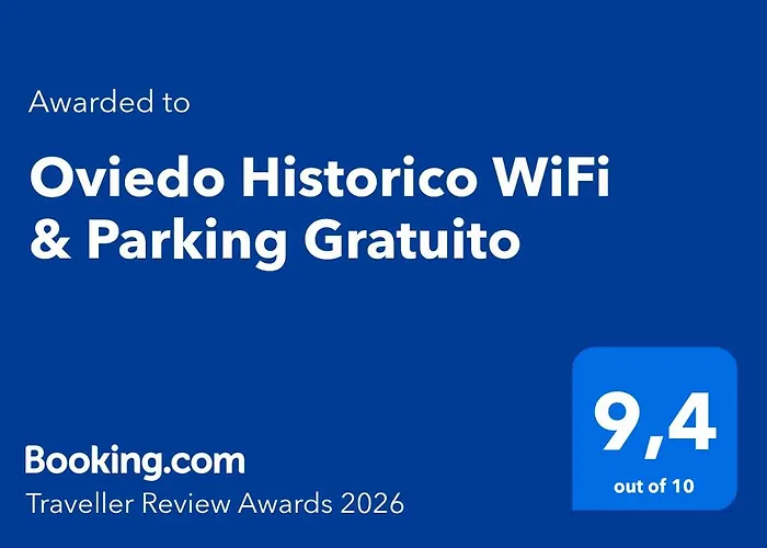 شقة Historico Wifi & Parking Gratuito اوفيدو